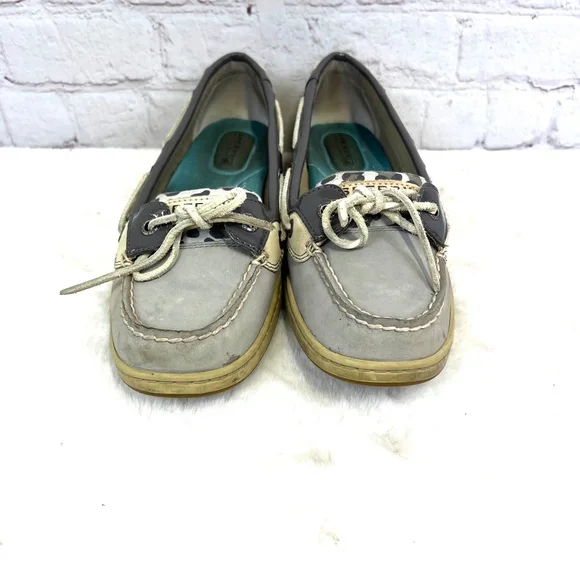 🚫SOLD! |•SPERRY•| Leather Top-Siders Animal Print - Picture 6 of 9